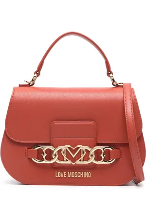 Moschino Tote con letras del logo