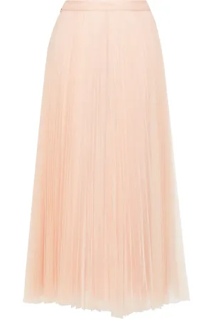 Twin-Set Falda midi con placa del logo