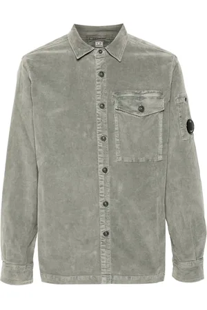 C.P. Company Camisa con detalle Lens
