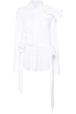 Viktor & Rolf Camisa drapeada con moño