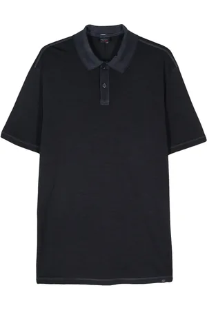 Paul & Shark Playera tipo polo manga larga con botones