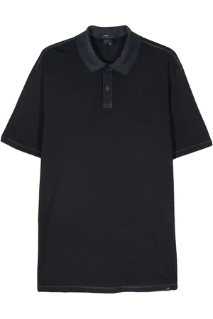 Paul & Shark Playera tipo polo manga larga con botones