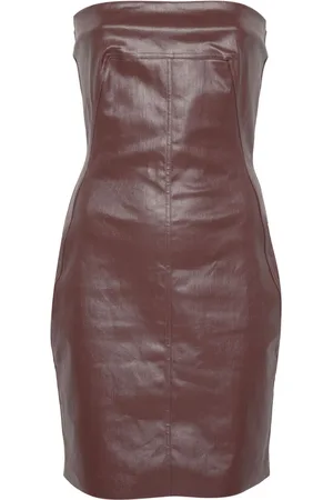 Rick Owens Vestido corto estilo bustier