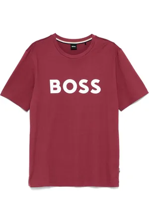 HUGO BOSS Playera con logo estampado