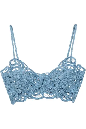 ERMANNO SCERVINO Top de encaje