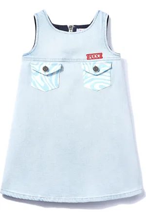 PUCCI Junior Vestido de mezclilla