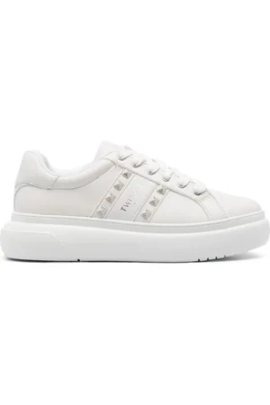 Twin-Set Tenis con logo estampado