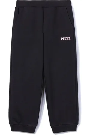 PUCCI Junior Joggers con logo estampado