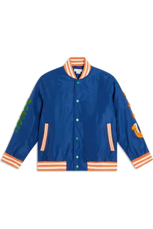 Stella McCartney Chamarra bomber con estampado gráfico