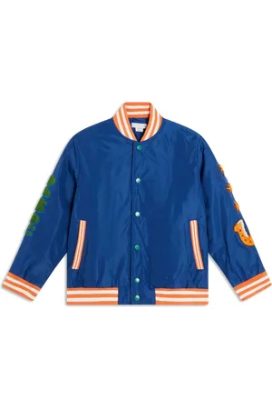 Stella McCartney Chamarra bomber con estampado gráfico