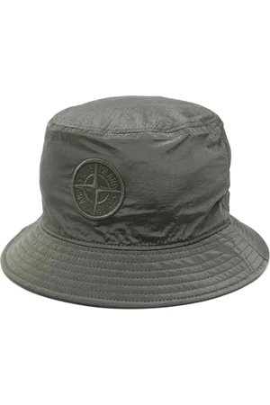 Stone Island Gorro de pescador con distintivo de brújula