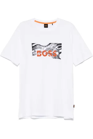 HUGO BOSS Playera con logo estampado