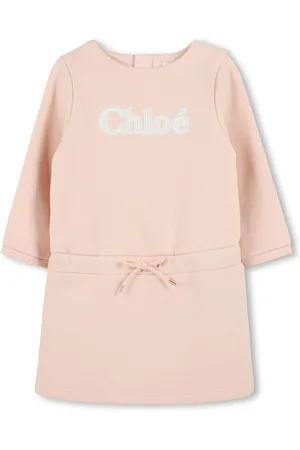 Chloé Vestido con aplique del logo