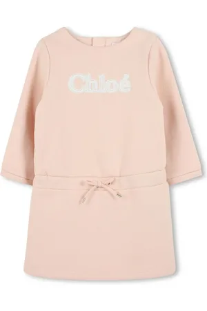 Chloé Vestido con aplique del logo