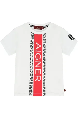 Aigner Playera con logo estampado