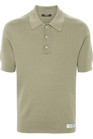 Balmain Playera tipo polo manga corta