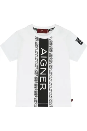 Aigner Playera con logo estampado