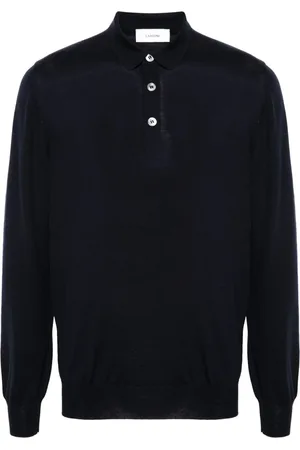 LARDINI Playera tipo polo manga larga