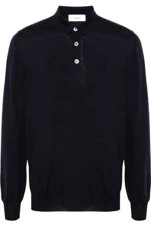 LARDINI Playera tipo polo manga larga