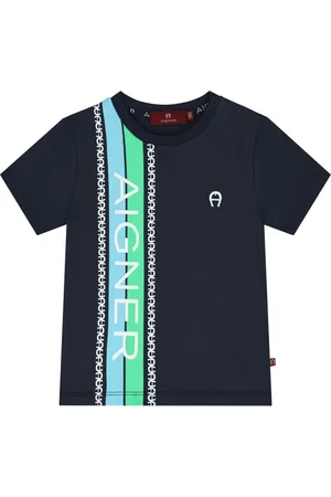 Aigner Playera con logo estampado