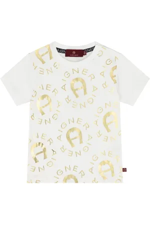 Aigner Playera con logo estampado