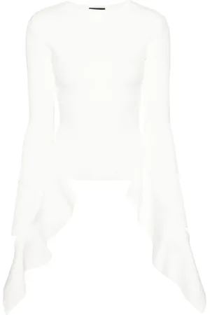 MUGLER Top tejido asimétrico