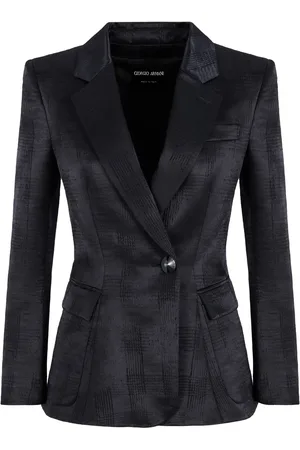 Giorgio Armani Blazer con apliques florales