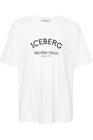 Iceberg Playera con logo estampado