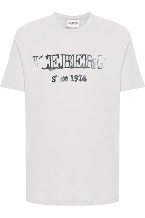 Iceberg Playera con logo estampado