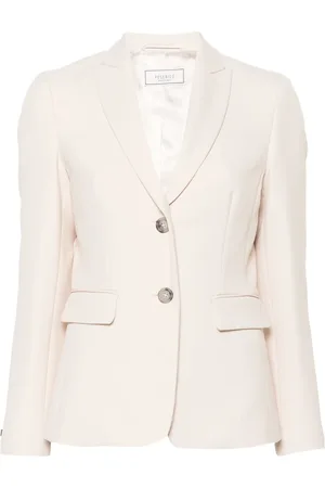PESERICO SIGN Blazer con un botón y solapas de pico