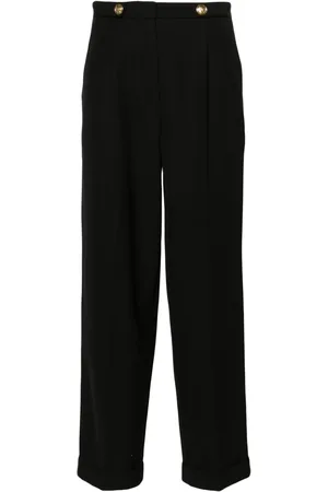 Sandro Pantalones de vestir con tiro alto