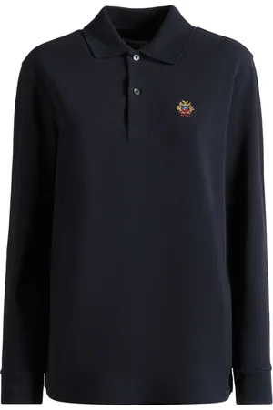 Bally Playera tipo polo con logo bordado