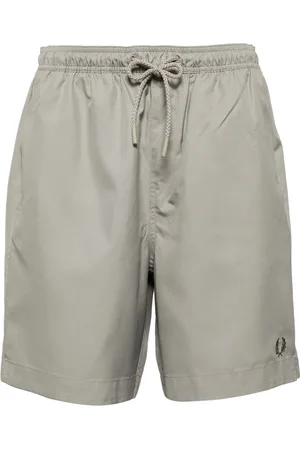 Fred Perry Shorts de playa con logo bordado