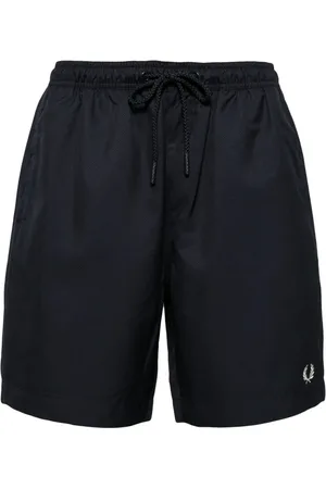 Fred Perry Shorts de playa con logo bordado