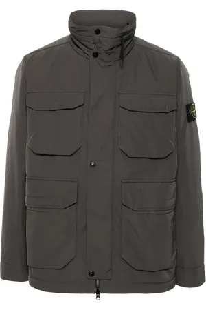 Stone Island Chamarra con distintivo Compass