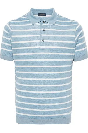 Paul & Shark Playera tipo polo con motivo de rayas