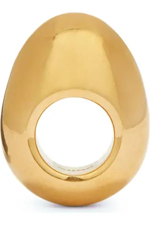 Jil Sander Anillo con diseño ovalado