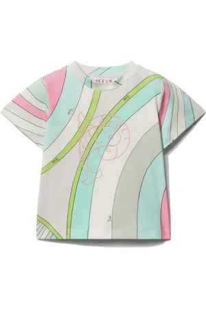 PUCCI Junior Playera con estampado Iride