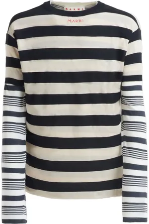 Marni Sudadera a capas con motivo de rayas