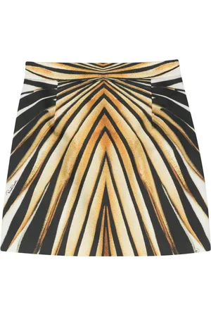 Roberto Cavalli Falda corta con estampado Ray Of Gold