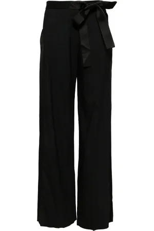 DAVID KOMA Pantalones anchos con moño
