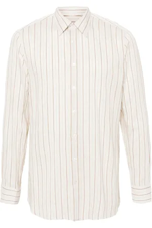 LARDINI Camisa con rayas estampadas