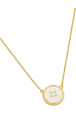 Marc Jacobs Collar con placa del logo