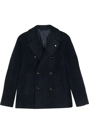 LUIGI BIANCHI MANTOVA Blazer con acabado cepillado