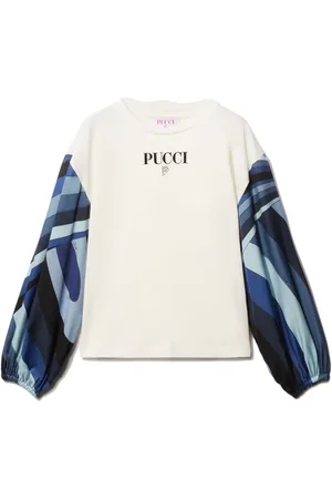 PUCCI Junior Playera con estampado Iride