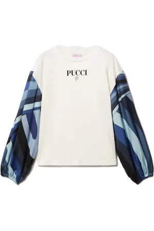 PUCCI Junior Playera con estampado Iride