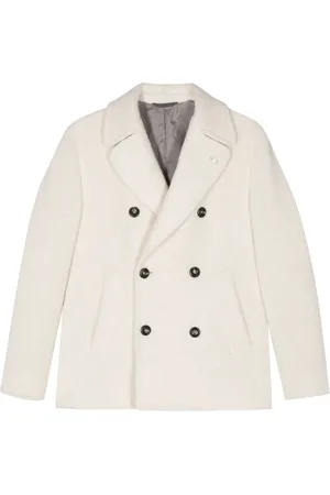 LUIGI BIANCHI MANTOVA Blazer con acabado cepillado