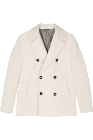 LUIGI BIANCHI MANTOVA Blazer con acabado cepillado