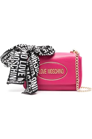 Moschino Tote con letras del logo