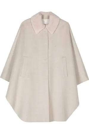 Manzoni 24 Capa con cuello texturizado